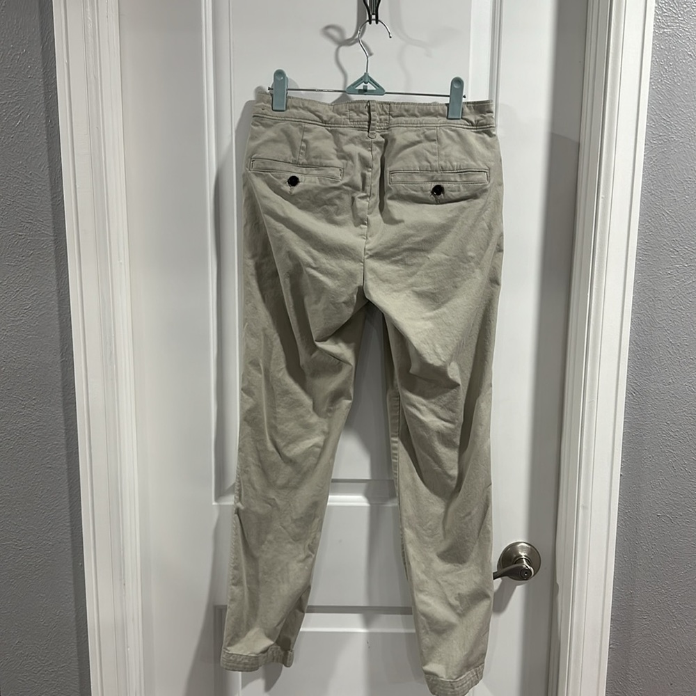 Abercrombie & Fitch Felix Super Slim Stretch Khakis 28W 30 L - Picture 6 of 6